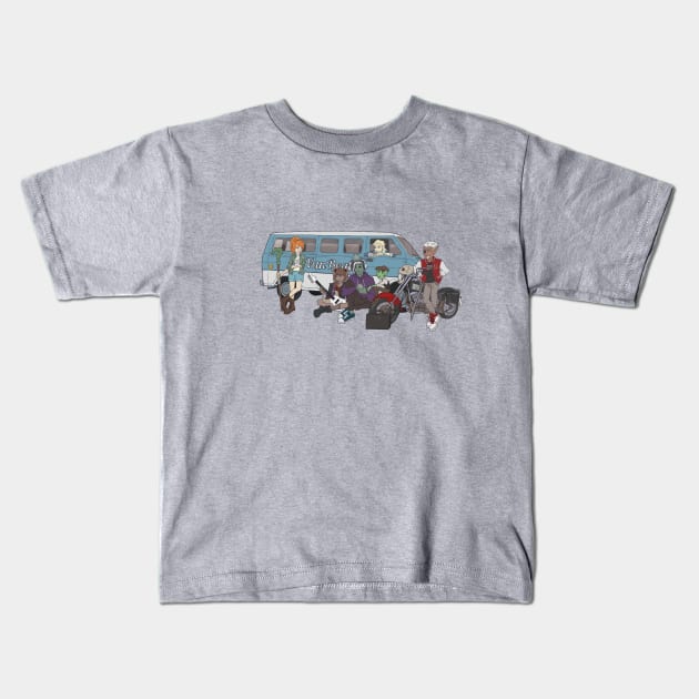 The Bad Kids - Fantasy High Kids T-Shirt by inannaarts